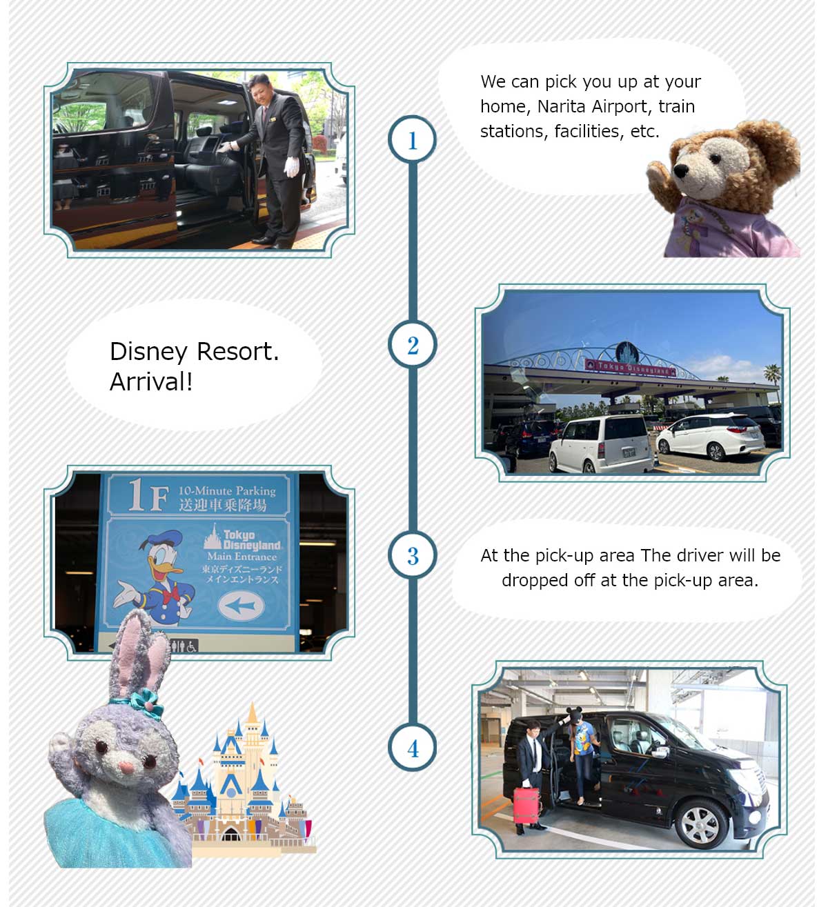 Take a Taxi to the Disney Resort