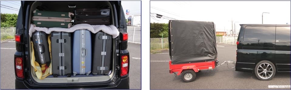 荷物が沢山積める!!