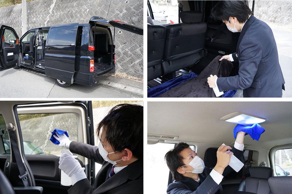 Meticulous disinfection