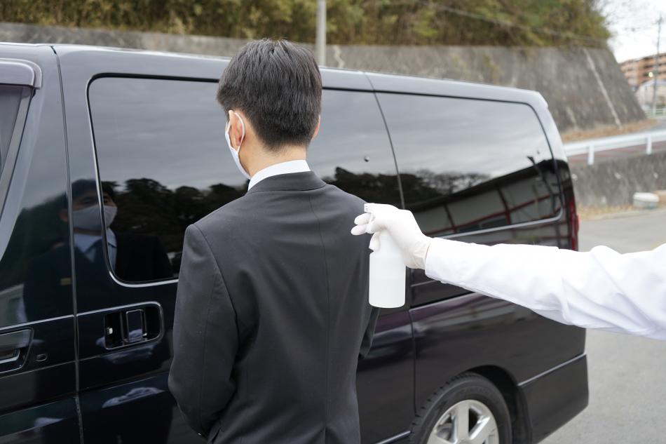スーツ消毒