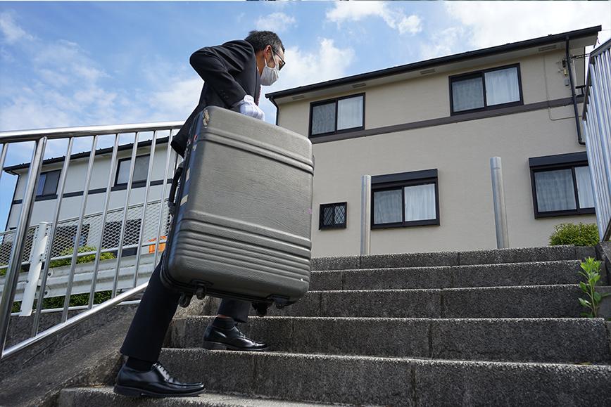 重い荷物も喜んでお運び致します