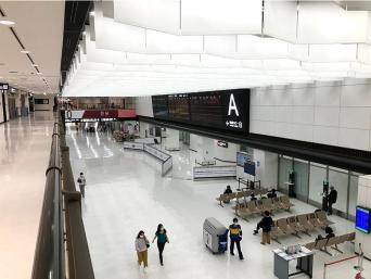 成田空港の様子