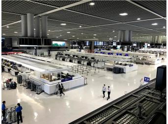 成田空港の様子