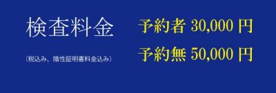 検査料金