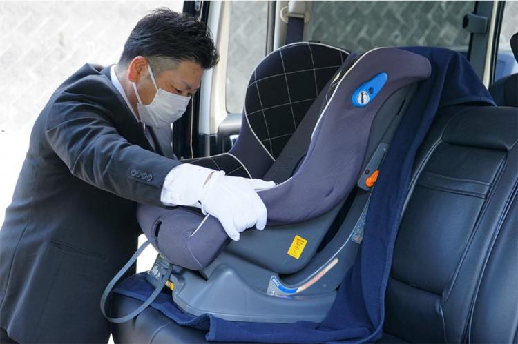 チャイルドシートの設置