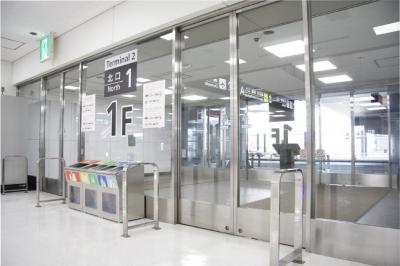 ターミナル出口の番号