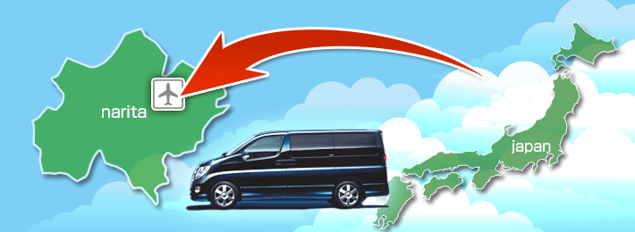 How to take our taxi to Narita Airport.
