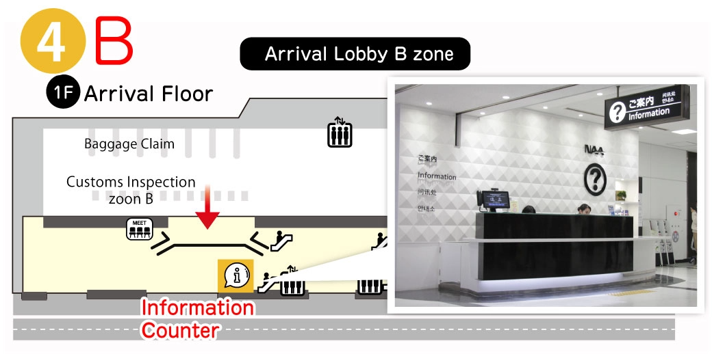 Arrival Lobby B zone