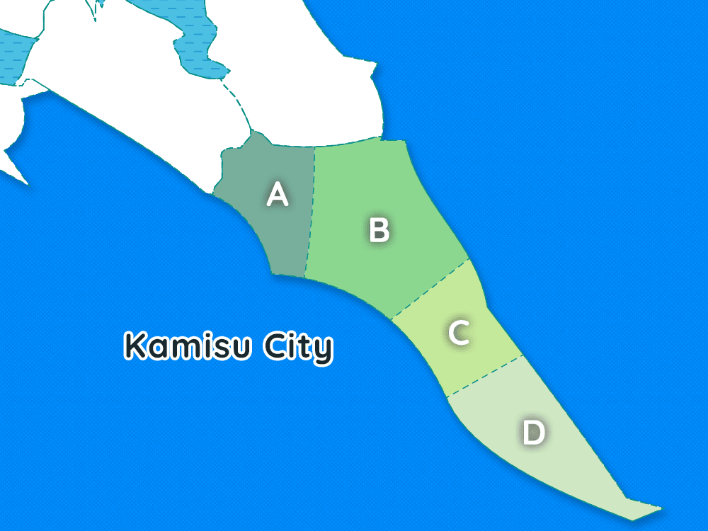 Kamisu-city map