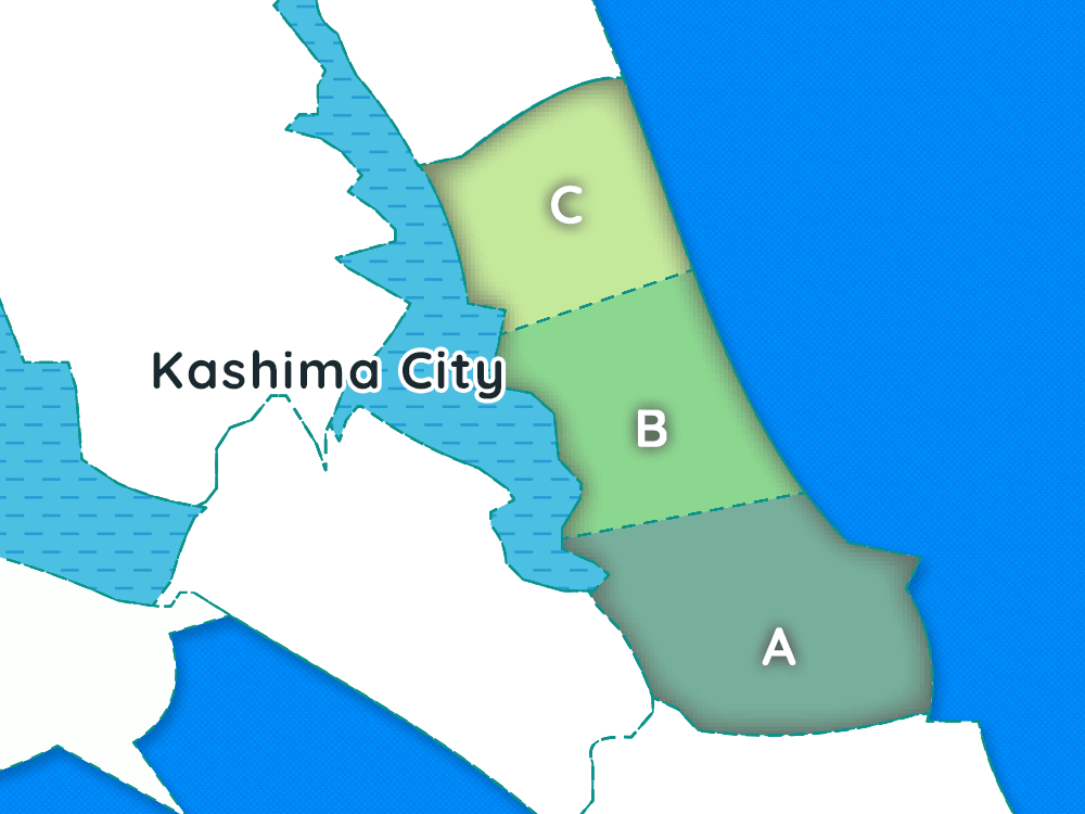 Kashima-city map