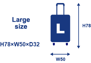 suitcase L size