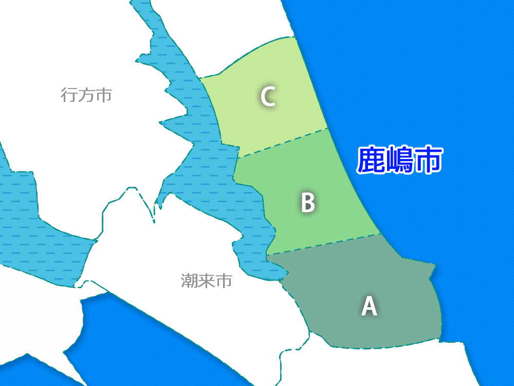 茨城鹿嶋市地図