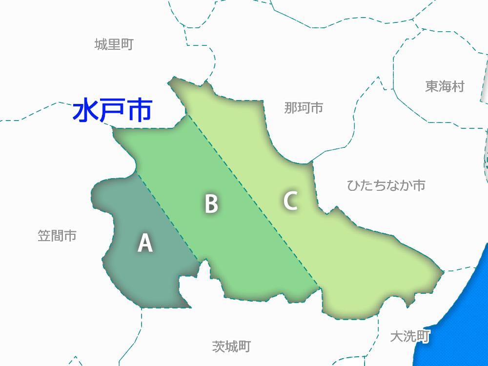 茨城水戸市地図