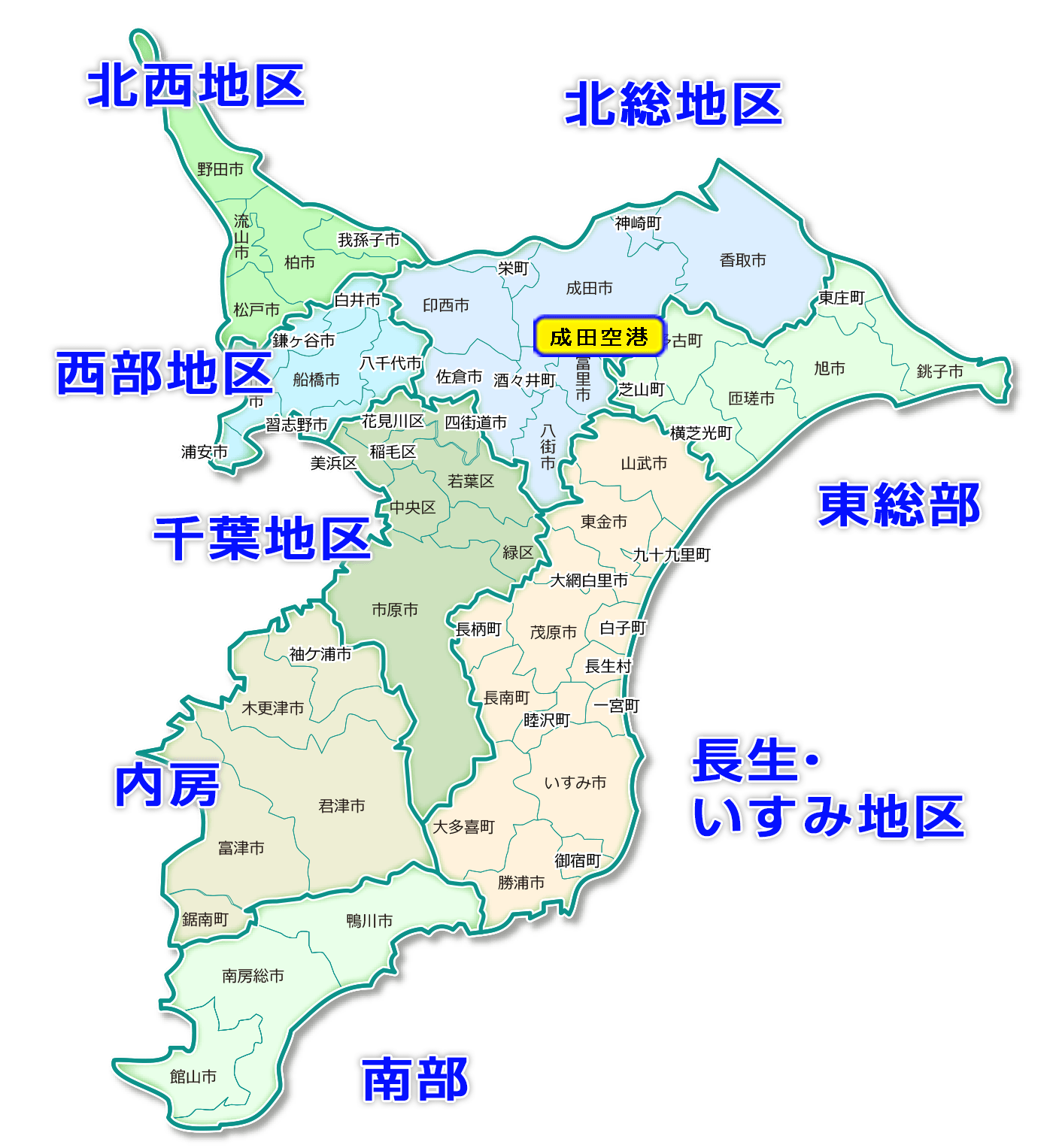 千葉地図